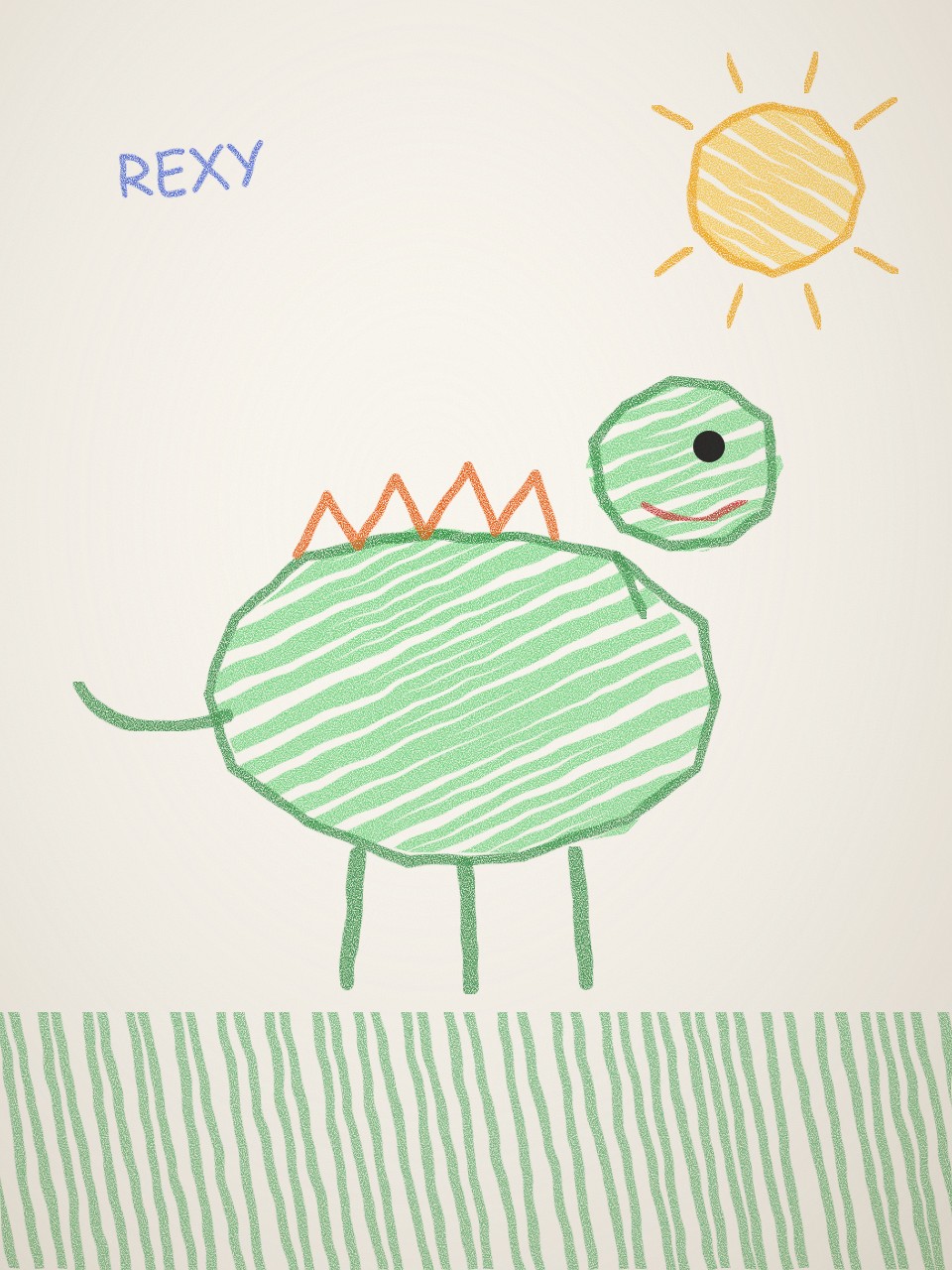 The original drawing